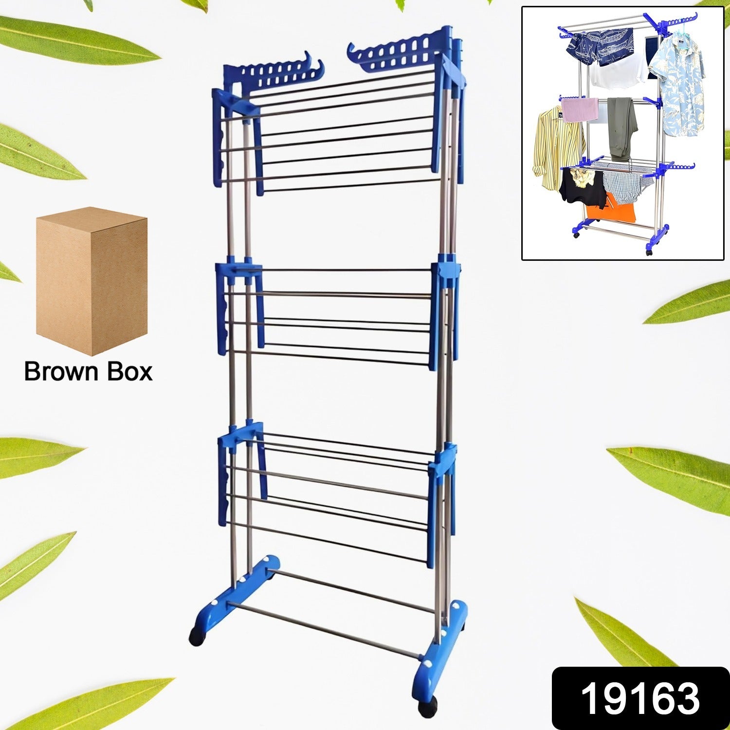 Foldable Stainless Steel Clothes Drying Stand Rack Foldable Stainless Steel Clothes Drying Stand Rack